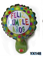 [YX148] Globos de 5 Pulgadas Frase FELIZ CUMPLEAÑOS