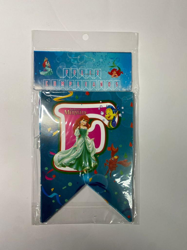 BANNER DE PERSONAJES DE NINAS SIRENITA