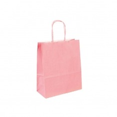 BOLSA KRAFT "XL  ROSADO