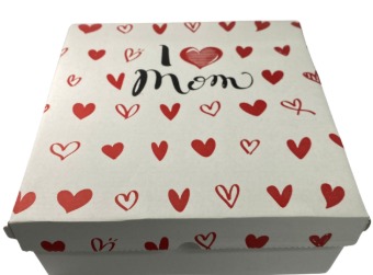 CAJA PASTEL 14X14X6 MOM
