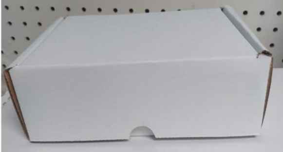 Cajas Kraft blanca pequeña