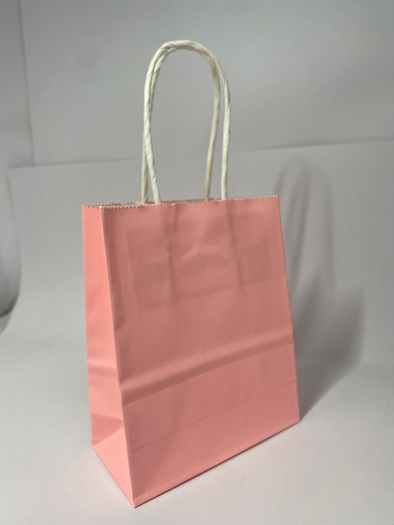 TF-8014 BOLSA KRAFT "S" ROSADO