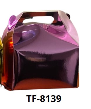 TF-8139 CAJA LONCHERITA METALICA ROSADA