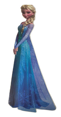SILUETA ELSA-FROZEN 70CM