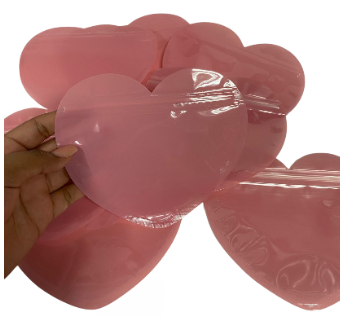 PAQ. 25 BOLSAS CORAZON ZIPLOC