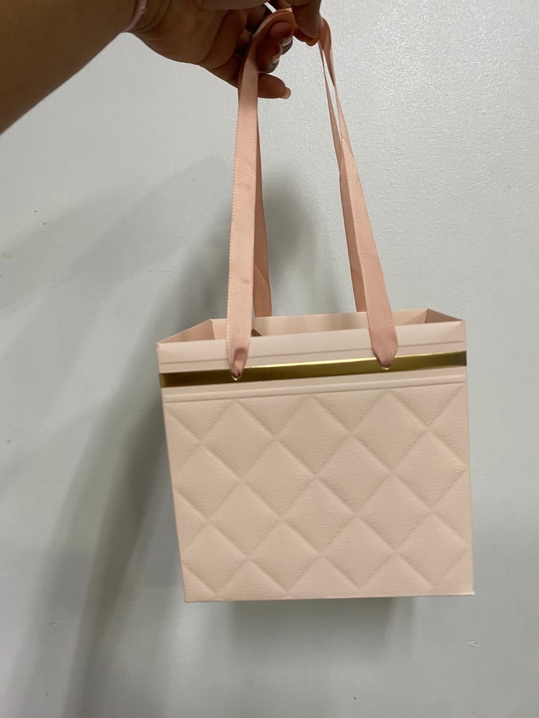 CAJA RECTANGULAR ROSADA