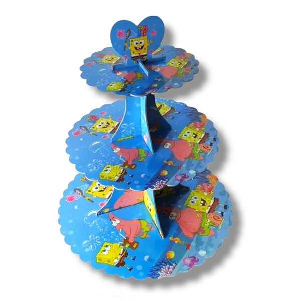 PORTA CUP-CAKES BOB ESPONJA