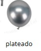Globos Metalicos 100 piezas/bolsa 10"
