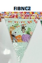 Banners de cumpleaños 1 pieza 20x28.5cm