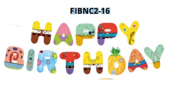 Banners de Cumpleaños 1 pieza