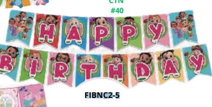 Banners de Cumpleaños 1 pieza