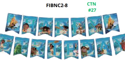 Banners de Cumpleaños 1 pieza