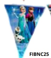 Banners de cumpleaños 1 pieza 20x28.5cm