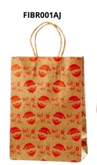 BOLSAS DE REGALO NAVIDAD KRAFT PEQUEÑAS 20 PIEZAS/BOLSA 21x15x8cm