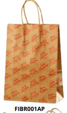 BOLSAS DE REGALO NAVIDAD KRAFT PEQUEÑAS 20 PIEZAS/BOLSA 21x15x8cm