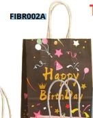 BOLSAS DE REGALO KRAFT MEDIANAS 20 PIEZAS/BOLSA 27x21x11cm