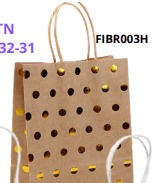 BOLSAS DE REGALO KRAFT GRANDE 20 PIEZAS/BOLSA 32x26x12cm