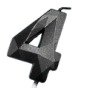 CANDELAS NEGRO DE NUMEROS 7cm