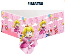 Mantel para Mesa 1 Pieza 180x180cm PRINCESA PEACH