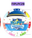 Platos para Cumpleaños 10 piezas 7"