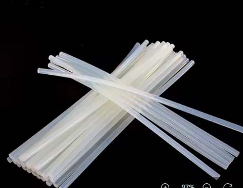 SILICONA EN BARRA GRUESO 1x27cm - 10 piezas por bolsa