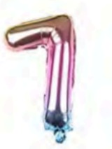 Globos Números de 16 pulgadas