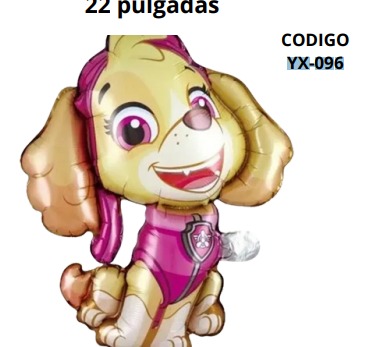 Globo SKYE PAW 22 pulgadas