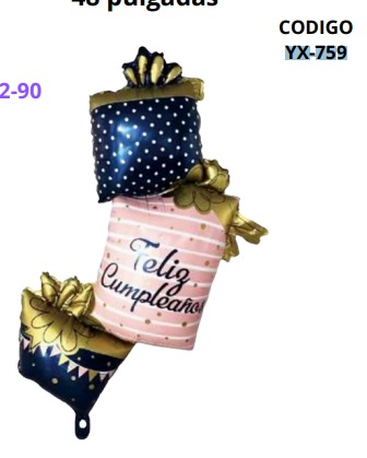 Globo REGALOS 48 pulgadas