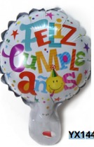 Globos de 5 Pulgadas Frase FELIZ CUMPLEAÑOS