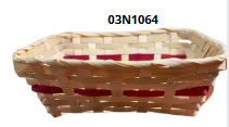[03N1064] Canasta mimbre 22x26x9cm