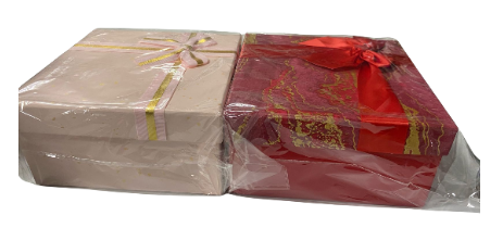 [O3X519] SET 3 CAJAS FINE GIFT ROJA