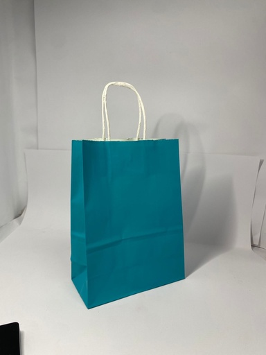 [TF-8013] TF-8015 BOLSA KRAFT "S" TURQUEZA