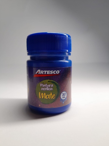 [37-150500008] PINTURA ACRILICA MATTE 30ML AZUL ARTESCO