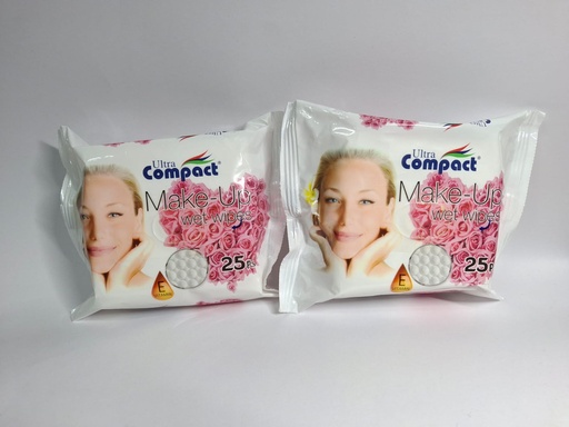 [8697420533212] ULTRACOMPACT TOALLITA DESMAQ. 25P,
