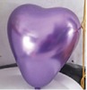 [100-34606] Globo Corazon Metalico 100 piezas/bolsa 12"