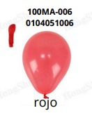 [100MA-006] Globos Pastel 100 piezas/bolsa 5"