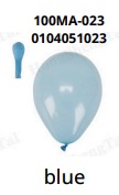 [100MA-023] Globos Pastel 100 piezas/bolsa 5"