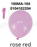 [100MA-104] Globos Pastel 100 piezas/bolsa 9"