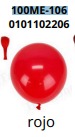 [100ME-106] Globos Latex 100 piezas/bolsa 9"
