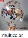 [50-36110] Globos con confeti 50 piezas/bolsa 12"
