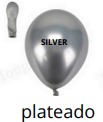 [50ML-053] Globos Metalicos 50 piezas/bolsa 5"