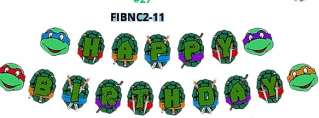 [FIBNC2-11] Banners de Cumpleaños 1 pieza