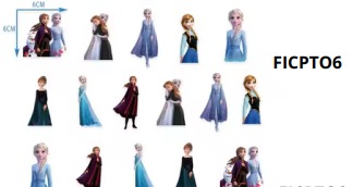 [FICPTO6] Cupcake Topper 12 piezas