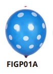 [FIGP01A] Globos DE LUNARES 50 piezas/bolsa 12"
