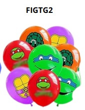 [FIGTG2] Globos Temáticos 16 piezas 12"