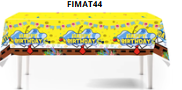 [FIMAT44] Mantel para Mesa 1 Pieza 180x180cm bob esponja