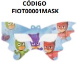 [FIOT00001MASK] Antifaces temáticos de cumpleaños 10 piezas