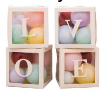 [FIOT00029] LOVE CAJAS SET 25x25x25cm