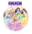 [FIPLPC36] Platos para Cumpleaños 10 piezas 7" PRINCESAS