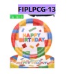 [FIPLPCG-13] Platos para Cumpleaños Grandes 10 piezas 9"